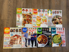 Lot of 7 Food Network Magazines Cupcakes, Sides, Breakfast Recipes Quick Dinners - £10.07 GBP