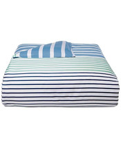 Charter Club Damask Designs Nautical Stripe 3-Pc. Full/Queen Comforter Set NEW - £39.28 GBP