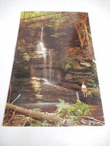 Vintage Postcard unposted Bushkill Falls, PA Bridal Veil Falls 1960s - $6.00