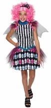 Rubies Monster High Freak Du Chic Rochelle Goyle Halloween Costume Medium NIP - £22.90 GBP