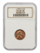 1930-S 1C Ngc MS65RD - £101.76 GBP