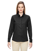 New North End Women&#39;s 3X Ash City Checkered Wrinkle-Resistant Button-Up Shirt - £7.19 GBP