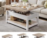 Lift Top Coffee Table, 3 In 1 Multi-Function Coffee Tables With Storage ... - $389.99