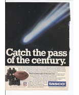 1985 TASCO Print Ad Binoculars 8.5&quot; x 11&quot; - £14.59 GBP