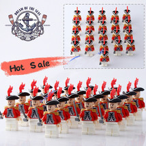 21pcs/set The British Royal Guard Army American Revolutionary War Minifigures - £25.98 GBP