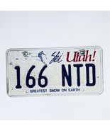  United States Utah Ski Utah! Passenger License Plate 166 NTD - $12.86