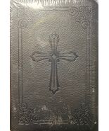 NIV Compact Holy Bible, Leathersoft, Black Cross - $34.64