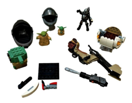 Star Wars Mandalorian LOT Incomplete Variety Lego Pieces The Child Figures, etc - £7.62 GBP