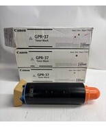 3 Open Genuine Canon iRA 8085,8095,8505,8285 Black Toners GPR-37, 3764B0... - $4,133.53 MXN