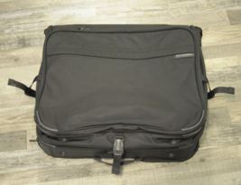 Briggs &amp; Riley Baseline Luggage Deluxe Garment Bag 370-4 Black Shoulder ... - $90.00