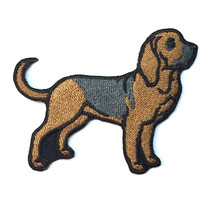 Bloodhound Dog Patch Iron on No Name - £4.87 GBP