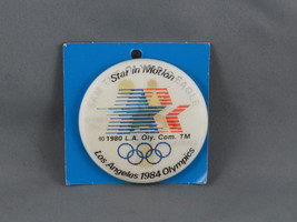 Vintage Olympic Event Pin - Volleyball Los Angeles 1984 - Hologram Pin (NOC) - £15.18 GBP