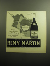 1958 Remy Martin Cognac Ad - Among Cognac brandies it is an achievement indeed - £14.61 GBP