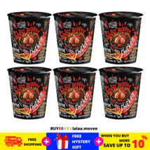6 Packs 80g Instant Noodles Mamee Daebak In Cup Spicy Chicken Korea Ghost Pepper - £27.16 GBP