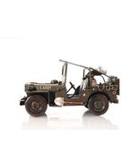 6&quot; Army Green Metal Hand Painted Decorative Truck - $205.82 CAD