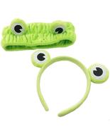 2 Pack Frog Makeup Headband Wide-brimmed Elastic Hair Bands Hair Look He... - £10.97 GBP
