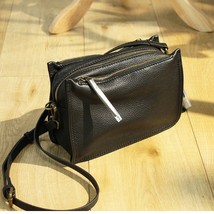2022 New Women Bag Leather Leisure Shoulder &amp; Crossbody Bags Simple Solid Color  - £77.87 GBP