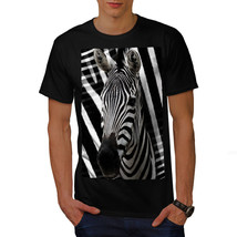 Wellcoda Safari Face Cute Animal Mens T-shirt, Africa Graphic Design Printed Tee - £14.96 GBP+