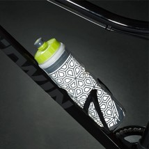 Bicycle Reflective Insulated Water Bottle 26 Oz Capacity BPA-Free - £10.75 GBP