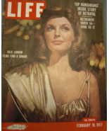Life Magazine, February 18, 1957, Vol. 42, No., 7. Cover: Actress Julie ... - $47.66 CAD