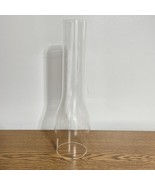 Clear Glass Chimney For Oil Lamp 12 High 3 ” Fitter Base And 1-7/8” (2”)Top - £10.78 GBP