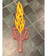 Lego Bionicle Foam Flame Sword 20.25&quot; *Pre-Owned w/Wear* oo1 - $475.75 MXN