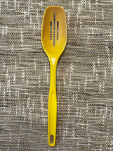 Vintage FOLEY USA Nylon Yellow Slotted Spoons Strainer Utensil 11&quot; - $13.29
