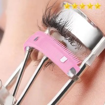 Eyelash Clamp Comb Curl Natural Eyelid Portable Sunflower Eyelash Curler... - $17.10