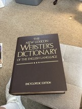 The New Lexicon Webster&#39;s Dictionary Of The English Language Encyclopedic 1987 - £7.45 GBP