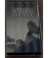 Gently Used  VHS Video, Bridges Of Madison County, Clint Eastwood,  VG COND - $5.93