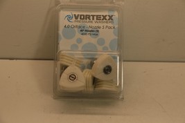 Pack Of 5 Vortexx Pressure Washers 3.5 Orifice 40 Degree Nozzles 4K PSI ... - $23.93