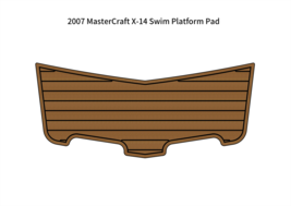 2007 MasterCraft X-14 Swim Platform Pad Boat EVA Foam Faux Teak Deck Flo... - £235.61 GBP