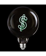 Message in The Bulb Dollar Sign $ Green Wireless Light Set - €170,50 EUR