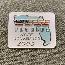 NEW VFW Florida State Convention 2000 Lapel Pin KG JD Veterans Foreign Wars - $13.87 CAD