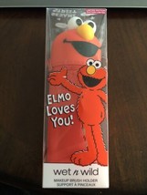Sesame Street makeup Limited Edition Elmo Makeup Brush Holder Wet N Wild - $18.14