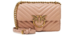 Pinko Women Bag - Designer Pink Shoulder Bag Fashion Handbag Elegant Medium - $6,308.56 MXN