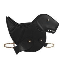 Funny 3D Cartoon Animal Dinosaur Bag Women Casual Chain Shoulder Bag Female Trav - £30.06 GBP