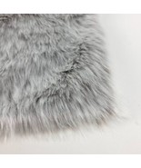 IKEA Crossbana Pillow Covers Faux Fur Gray/White 20x20&quot; 205.436.47 New - £22.48 GBP