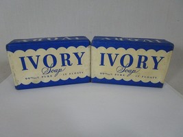 2 Pack Vintage Ivory Bar Soap Proctor &amp; Gamble Large Size - $12.86
