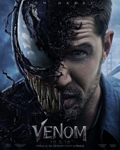 Venom Movie Poster Tom Hardy 2018 Art Film Print 14x21 24x36&quot; 27x40&quot; 32x48&quot; - £9.47 GBP+