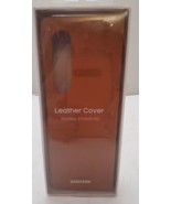Vintage Used Samsung Galaxy Z Fold3 Leather Cover - £5.42 GBP