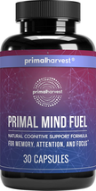 Brain Supplement  Fuel Brain Booster for Focus, Energy, Clarity, and Brain Healt - £53.09 GBP