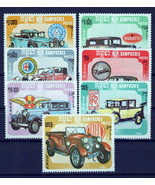 Cambodia 518-524 MNH Automobiles Vehicles Transportation ZAYIX 0224S0031M - $5.00