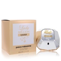 Lady Million Lucky by Paco Rabanne Eau De Parfum Spray 2.7 oz for Women - £86.49 GBP