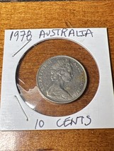 Australian 1978 - 10 Cent Coin In 2X2 Holder - £2.73 GBP