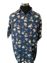 Consensus Sportswear Island Casual Shirt Men&#39;s Size Large Tropics Hawaiian Aloha - £15.13 GBP