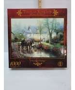 1000 Piece Jigsaw Puzzle - Thomas Kincaid - “Sunday Outing” - Sealed - £14.45 GBP