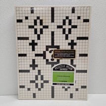 Vintage Springbok 2 In 1 Question Box Crossword Puzzle 500 Pieces New Se... - $29.60