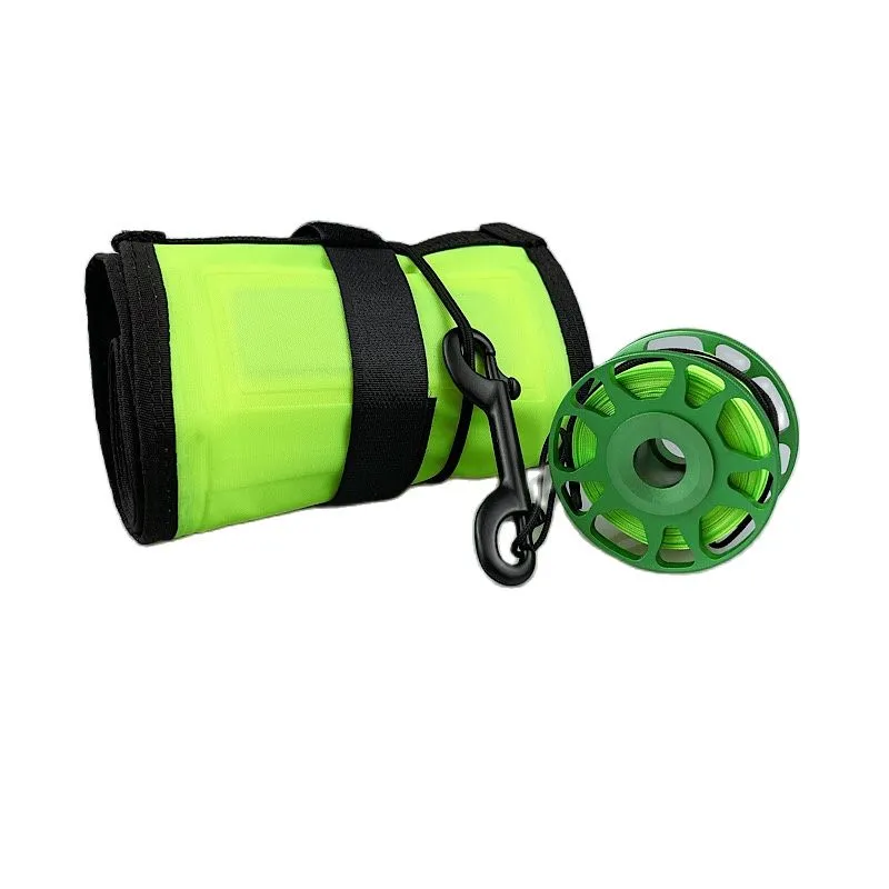 Sporting DIVING SMB Red Green1.8m*18CM Buoy Colorful Visibility Safety Inflatabl - £49.56 GBP