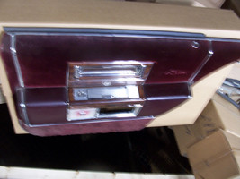 1987 d&#39;Elegance RED RIGHT REAR DOOR PANEL OEM USED CADILLAC BROUGHAM FLE... - $287.09